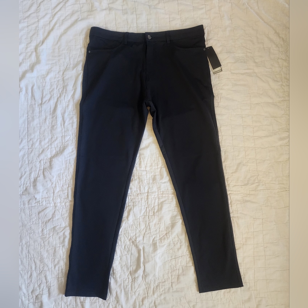 Legends 36 × 32 Black Stretch Golf Pants NEW